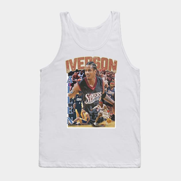 Allen Iverson collage Tank Top by ColeBsTees